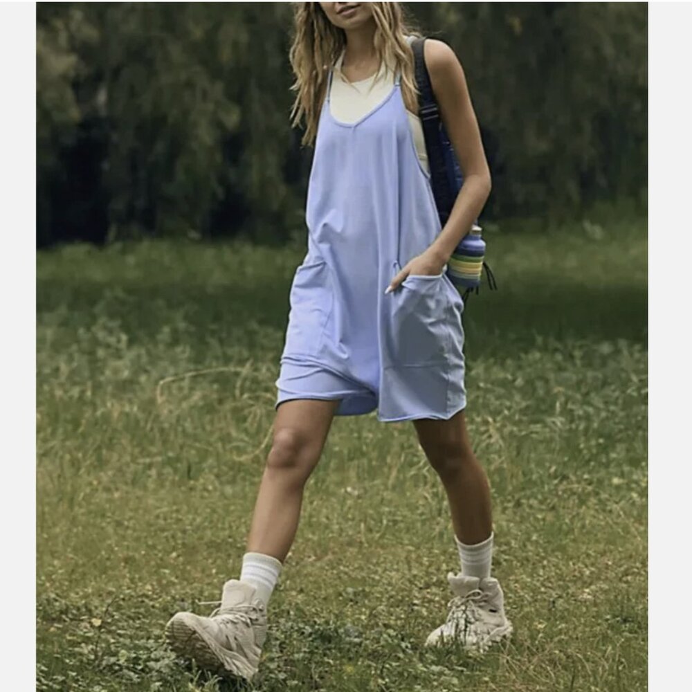 Free People - Movement - Blueberry - Hot Shot Romper